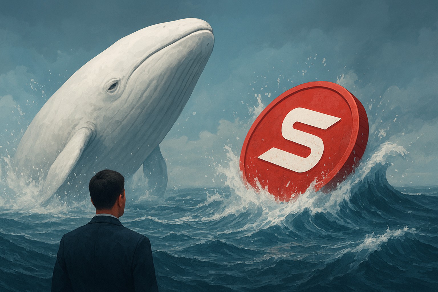 WhiteWhale traders risk major losses as 1.3 million Solana meme coin sell  off hi | CRYPTO TOPICS