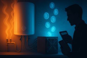 bitcoin water heater cost